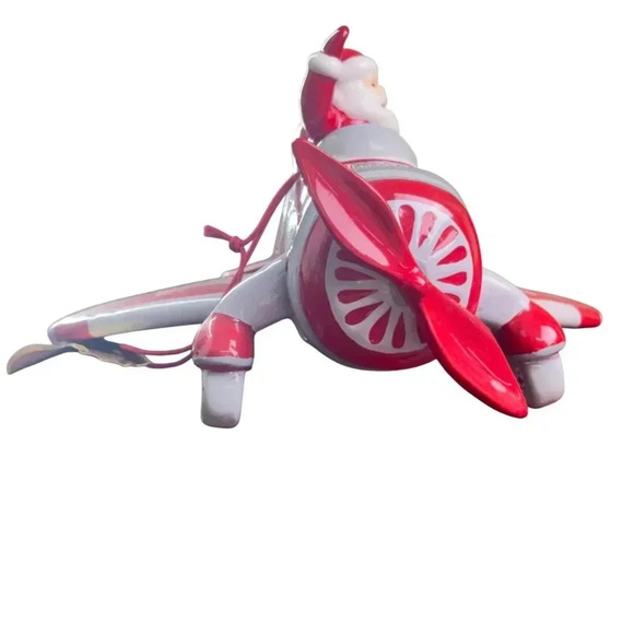 Danbury Mint Alabama Crimson Tide Santa Plan Ornament 2005 RARE University - Picture 5 of 9